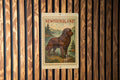 Newfoundland Vintage Stamp Style Metal Sign, Newfoundland Canada Travel Souvenir Wall Decor, Province Landmark Signage Gift — photo 1