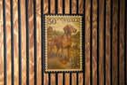 Vizsla Dog Vintage Stamp Style Metal Sign, Hungarian Vizsla Wall Decor, Hunting Dog Gift, Rustic Home Bar Garage Sign — photo 3