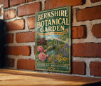 Vintage Berkshire Botanical Garden Massachusetts Metal Sign, Garden Landmark Decor, Berkshires MA Souvenir Wall Plaque — photo 3