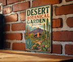 Desert Botanical Garden Arizona Vintage Style Metal Sign, Phoenix AZ Botanical Garden Decor, Southwest Cactus Garden Souvenir Sign — photo 2