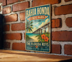 Bahia Honda State Park Florida Vintage Style Metal Sign, Florida Keys Souvenir Wall Decor, Beach Camping Travel Gift — photo 3