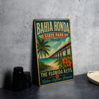Bahia Honda State Park Florida Vintage Style Metal Sign, Florida Keys Souvenir Wall Decor, Beach Camping Travel Gift — photo 4