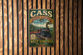 Vintage Cass Scenic Railroad State Park Metal Sign, West Virginia Mountain Train Depot Wall Decor, Rustic Travel Souvenir Plaque — photo 1