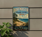 Hoffmaster State Park Michigan Vintage Style Metal Sign, Lake Michigan Dunes Outdoor Adventure Camp Decor Gift — photo 5