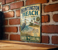 Huntington Beach State Park South Carolina Vintage Metal Sign, Coastal Beach Nature Decor, SC State Park Souvenir Plaque — photo 1