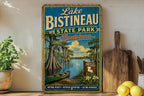 Lake Bistineau State Park Louisiana Vintage Style Metal Sign, Lake Bistineau Wall Decor, Louisiana State Park Sign — photo 3