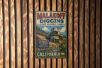 Malakoff Diggins State Historic Park California Vintage Style Metal Sign, Gold Rush Ghost Town Park Decor, Nevada County CA Gift — photo 3