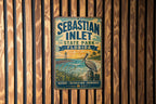 Sebastian Inlet State Park Florida Vintage Style Metal Sign, Coastal Park Souvenir Wall Decor, Beach Camping Travel Gift — photo 2