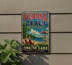 Verona Beach State Park New York Vintage Style Metal Sign, Oneida Lake Park Souvenir Wall Decor, Upstate NY Travel Gift — photo 5
