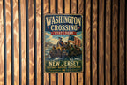 Washington Crossing State Park New Jersey Vintage Style Metal Sign, Park Landmark Souvenir Wall Decor, Historic Delaware River Site — photo 2