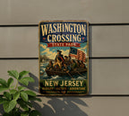 Washington Crossing State Park New Jersey Vintage Style Metal Sign, Park Landmark Souvenir Wall Decor, Historic Delaware River Site — photo 5
