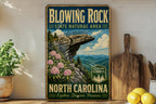 Blowing Rock State Natural Area North Carolina Vintage Style Metal Sign, Blue Ridge Mountains Travel Souvenir Decor — photo 3