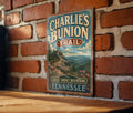 Charlie’s Bunion Trail Tennessee Vintage Style Metal Sign, Hiking Trail Decor, Appalachian Outdoor Cabin Wall Plaque — photo 1
