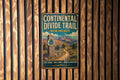 Vintage Continental Divide Trail New Mexico Metal Sign, CDT Hiking Route Decor, Trail Sign for Backpackers, Outdoor Adventure Wall Art — photo 1
