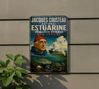 Jacques Cousteau National Estuarine Research Reserve Vintage Style Metal Sign Coastal Nature Conservation Decor Plaque — photo 5
