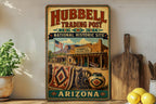 Hubbell Trading Post National Historic Site Arizona Vintage Style Metal Sign Southwestern Landmark Decor — photo 1