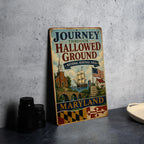 Journey Through Hallowed Ground National Heritage Vintage Metal Sign, Historic Battlefield Memorial Park Travel Souvenir Decor — photo 4