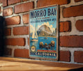 Morro Bay State Marine Recreational Management Area Vintage Style Metal Sign California Coastal Decor Beach House Wall Plaque — photo 1