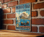 Morro Bay State Marine Recreational Management Area Vintage Style Metal Sign California Coastal Decor Beach House Wall Plaque — photo 1