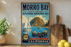 Morro Bay State Marine Recreational Management Area Vintage Style Metal Sign California Coastal Decor Beach House Wall Plaque — photo 2
