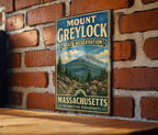 Mount Greylock State Reservation Massachusetts Vintage Style Metal Sign, Berkshires Mountain Park Souvenir Wall Decor — photo 2