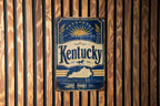 Kentucky State Flag Metal Sign, Vintage Kentucky Flag Wall Decor, Kentucky Home Bar Garage Outdoor Sign, Gift for Kentucky Fans — photo 3