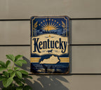 Kentucky State Flag Metal Sign, Vintage Kentucky Flag Wall Decor, Kentucky Home Bar Garage Outdoor Sign, Gift for Kentucky Fans — photo 5