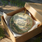 Arrowhead State Park Oklahoma Watercolor Ceramic Ornament, Lake Eufaula Souvenir, Travel Keepsake, Oklahoma State Park Gift — photo 8