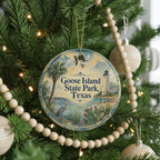 Goose Island State Park Texas Ceramic Ornament, Watercolor Park Souvenir, Coastal Texas Travel Keepsake, Nature Landmark Gift — photo 6
