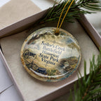 Sailor’s Creek Battlefield Historical State Park Watercolor Ceramic Ornament, Civil War Battlefield Virginia Souvenir Gift — photo 3