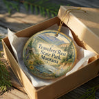Travelers Rest State Park Montana Watercolor Ceramic Ornament, Montana State Park Souvenir, Travel Keepsake Gift — photo 8