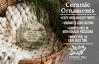 Cedar Key Museum State Park Florida Watercolor Ceramic Ornament, Cedar Key FL Souvenir, Coastal Florida Travel Gift — photo 9