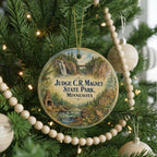 Judge C R Magney State Park Minnesota Watercolor Ceramic Ornament, North Shore Scenic Souvenir, Outdoor Nature Travel Gift — photo 6