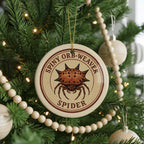 Lake Maria State Park Minnesota Watercolor Ceramic Ornament, Minnesota State Park Souvenir, Nature Landscape Tree Lake Keepsake Gift — photo 6