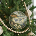 LeFleur’s Bluff State Park Mississippi Watercolor Ceramic Ornament Souvenir Travel Keepsake Jackson MS Gift — photo 6