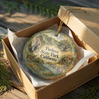 Pacheco State Park California Ceramic Ornament, Watercolor Park Landscape Souvenir, Travel Keepsake Gift — photo 8