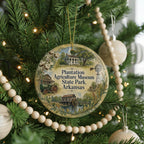 Watercolor Plantation Agriculture Museum State Park Arkansas Ceramic Ornament, Arkansas State Park Souvenir Keepsake Gift — photo 6