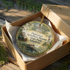 Watercolor Plantation Agriculture Museum State Park Arkansas Ceramic Ornament, Arkansas State Park Souvenir Keepsake Gift — photo 8