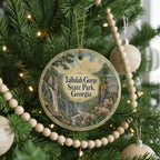 Tallulah Gorge State Park Georgia Ceramic Ornament, Watercolor Tallulah Falls Gorge Souvenir Travel Keepsake Gift — photo 6