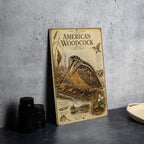 American Woodcock Metal Sign Vintage Natural History Bird Illustration Audubon Inspired Ornithology Field Guide Wall Decor Gift — photo 4