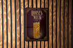 Horse’s Neck Cocktail Metal Sign, Vintage 1920s Art Deco Bar Poster Wall Decor, Classic Whiskey Highball Drink Sign — photo 3
