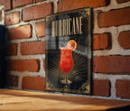Hurricane Cocktail Metal Sign, New Orleans Classic Rum Drink Bar Decor, Vintage 1920s Art Deco Cocktail Poster Sign — photo 5
