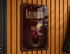 Kalimotxo Metal Sign Vintage 1920s Art Deco Cocktail Poster Bar Decor Basque Drink Wall Sign Home Bar Pub Gift — photo 4