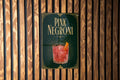 Pink Negroni Cocktail Metal Sign, Vintage 1920s Art Deco Cocktail Poster Bar Decor, Speakeasy Lounge Wall Sign — photo 1