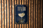 Tuxedo Cocktail Metal Sign, Vintage 1920s Art Deco Cocktail Poster Wall Decor, Speakeasy Bar Lounge Kitchen Sign — photo 5