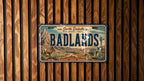 Badlands National Park Metal License Plate Sign, Travel Poster Style Souvenir Decor, South Dakota Road Trip Gift — photo 4