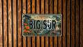 Big Sur California Metal License Plate Sign Coastal Highway Travel Poster Style Souvenir Wall Decor Gift — photo 1