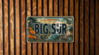 Big Sur California Metal License Plate Sign Coastal Highway Travel Poster Style Souvenir Wall Decor Gift — photo 1