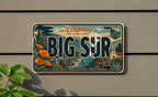 Big Sur California Metal License Plate Sign Coastal Highway Travel Poster Style Souvenir Wall Decor Gift — photo 2