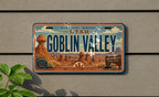 Goblin Valley Utah Metal License Plate Sign Travel Poster Souvenir Decor Desert Rock Hoodoos Scenic Landmark Gift — photo 2